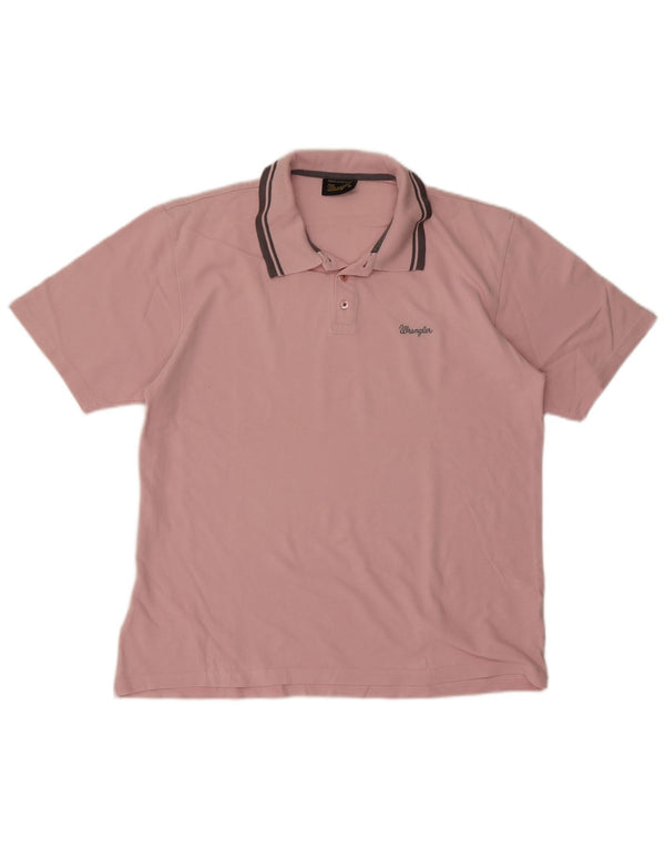 Wrangler muška polo majica XL ružičasti pamuk