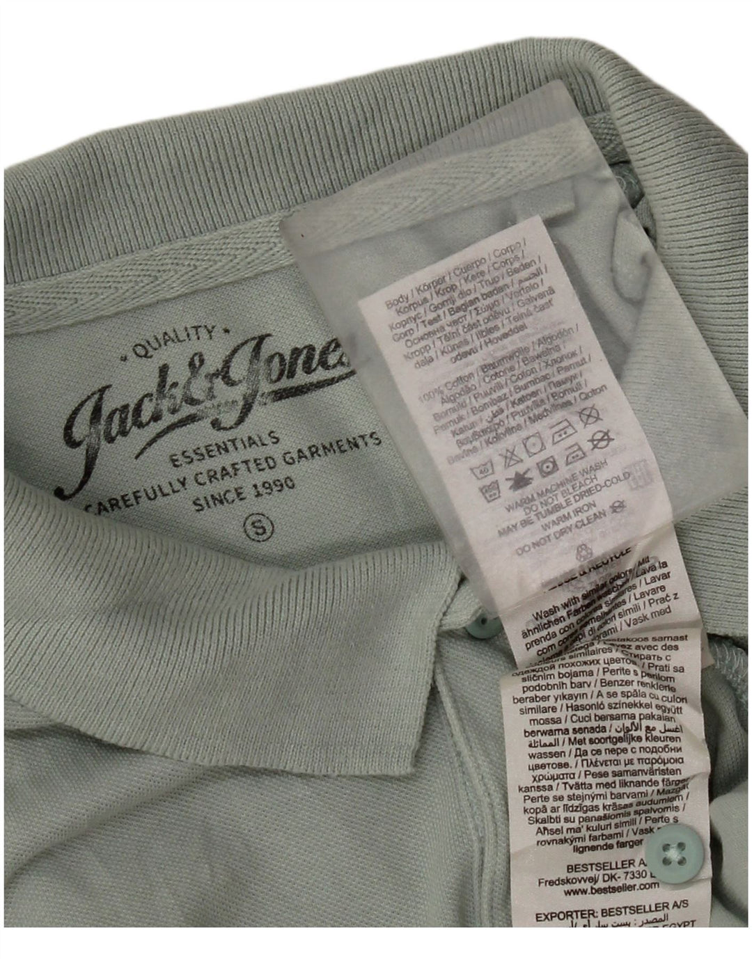 Jack & Jones muška polo majica mala zelena pamuk