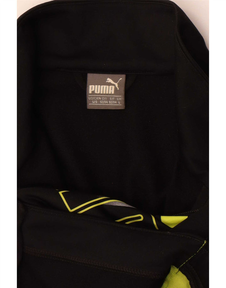 Puma muška gornja jakna trenirke Graphic Large Black Colourblock