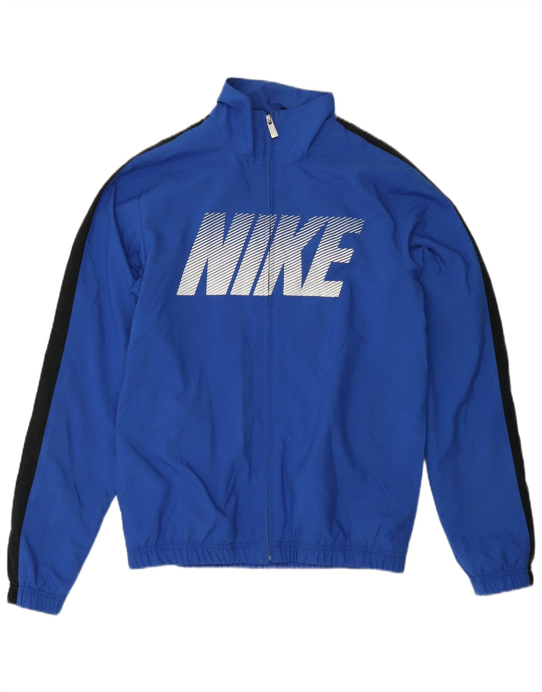 NIKE muška trenirka s grafičkim motivima, mala plava poliesterska jakna