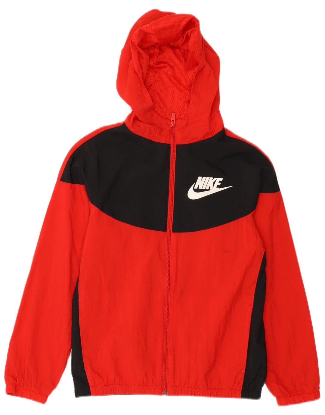 NIKE Boys Graphic Trenirka Gornja jakna 12-13 Years Large Red Colourblock