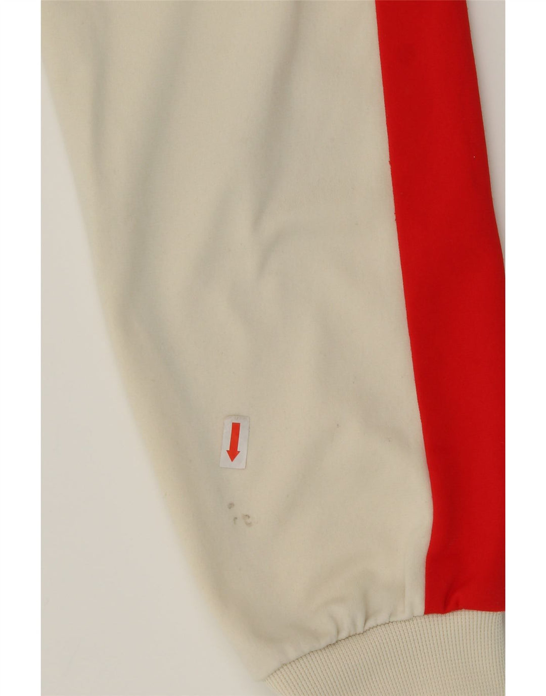 FILA Womens Tracksuit Top Jacket UK 14 Medium White Colourblock Polyester Vintage Fila and Second-Hand Fila from Messina Hembry 