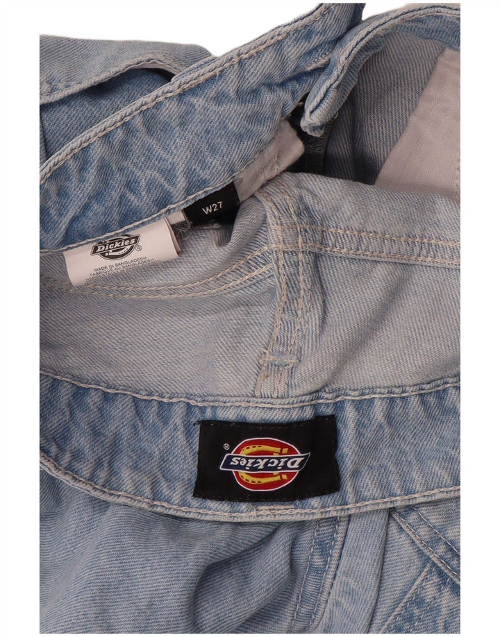 Dickies ženske Cargo ravne traperice W27 L28 plavi pamuk