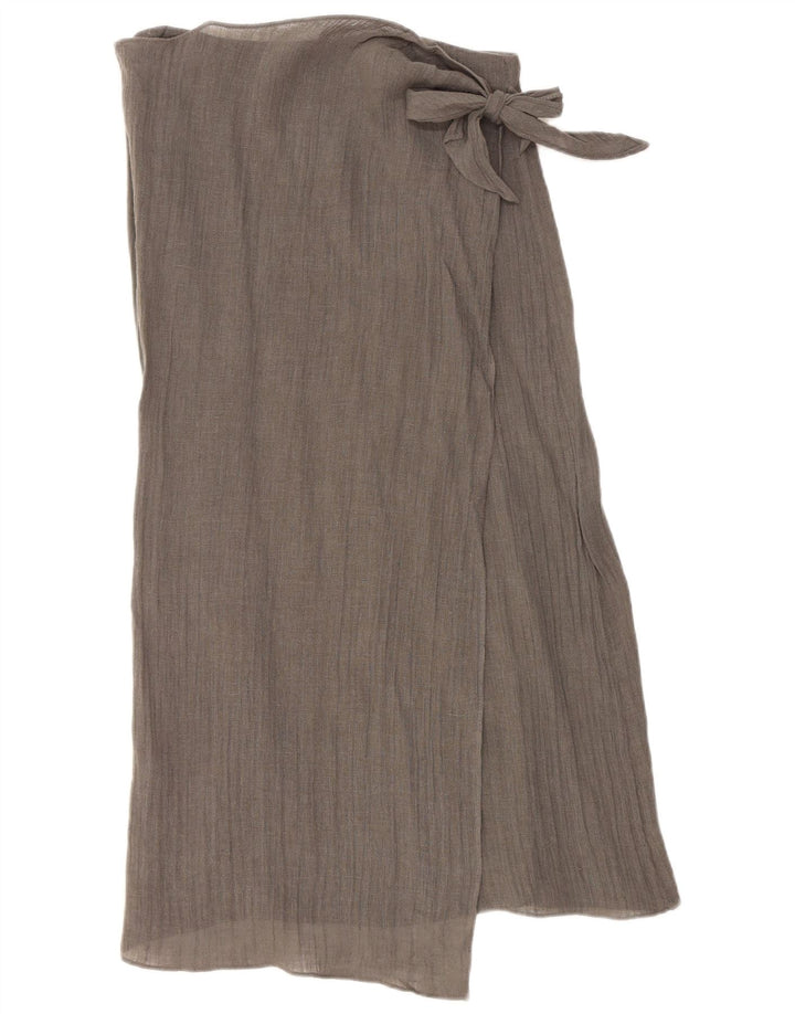 Zara ženska suknja na preklop mala W26 siva