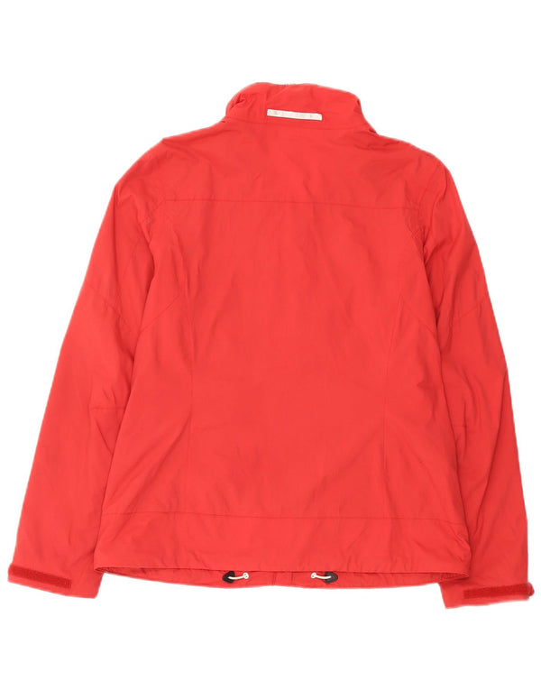 Slam Womens Rain Jacket UK 14 Medium Red Nylon