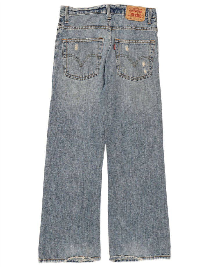 Levi's ženske 527 traperice s oskudnim krojem, veličina 12 srednje W28 L27 plava
