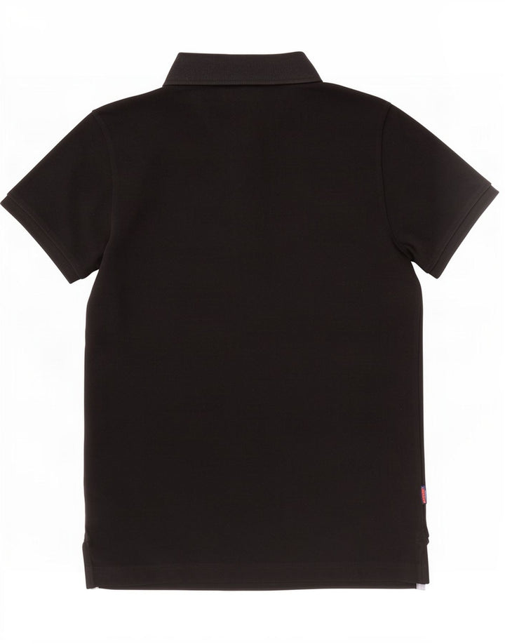 Superdry muška polo majica Srednje crni pamuk