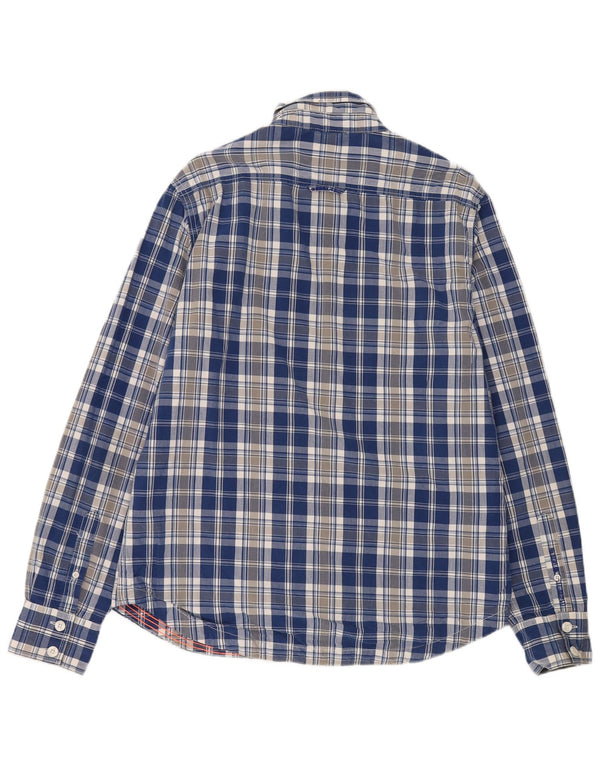 Superdry muška košulja 2XL plavi karirani pamuk