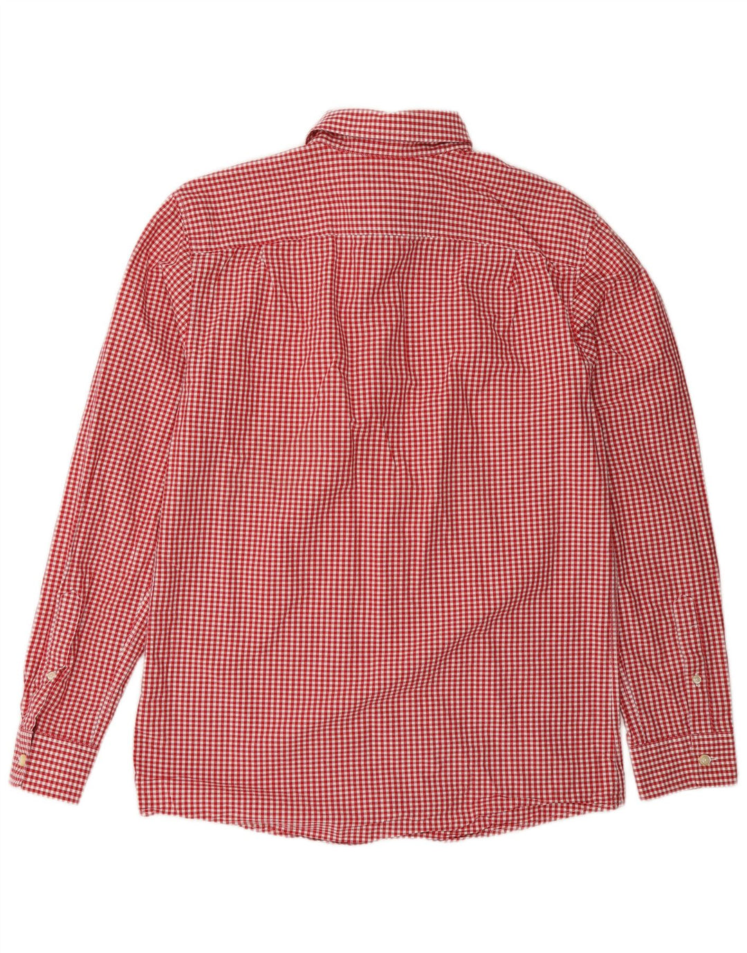 Jack Wills muška košulja srednje crvene boje od gingham pamuka