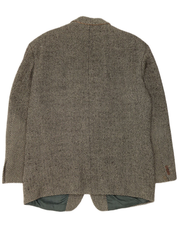 Hugo Boss muška jakna s 2 gumba EU 56 3XL crna riblja kost