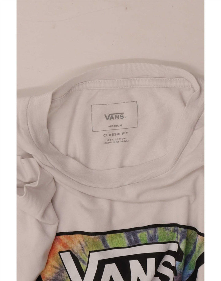 Vans muška majica kratkih rukava klasičnog kroja srednje bijelog pamuka