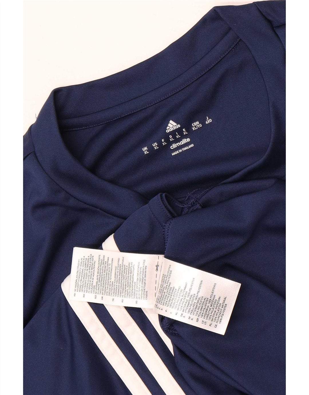 Adidas muška majica Climalite Top XL tamnoplavi poliester