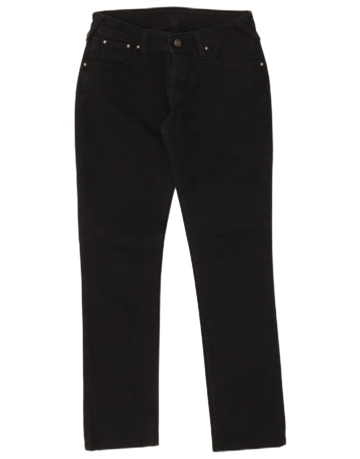 Levi's ženske uske traperice W30 L29 crni pamuk