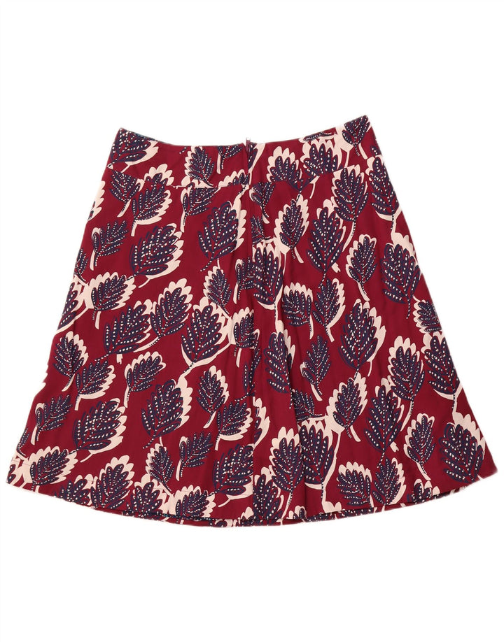 WHITE STUFF Ženska suknja A-kroja UK 14 Large W34 Ružičasta cvjetna viskoza