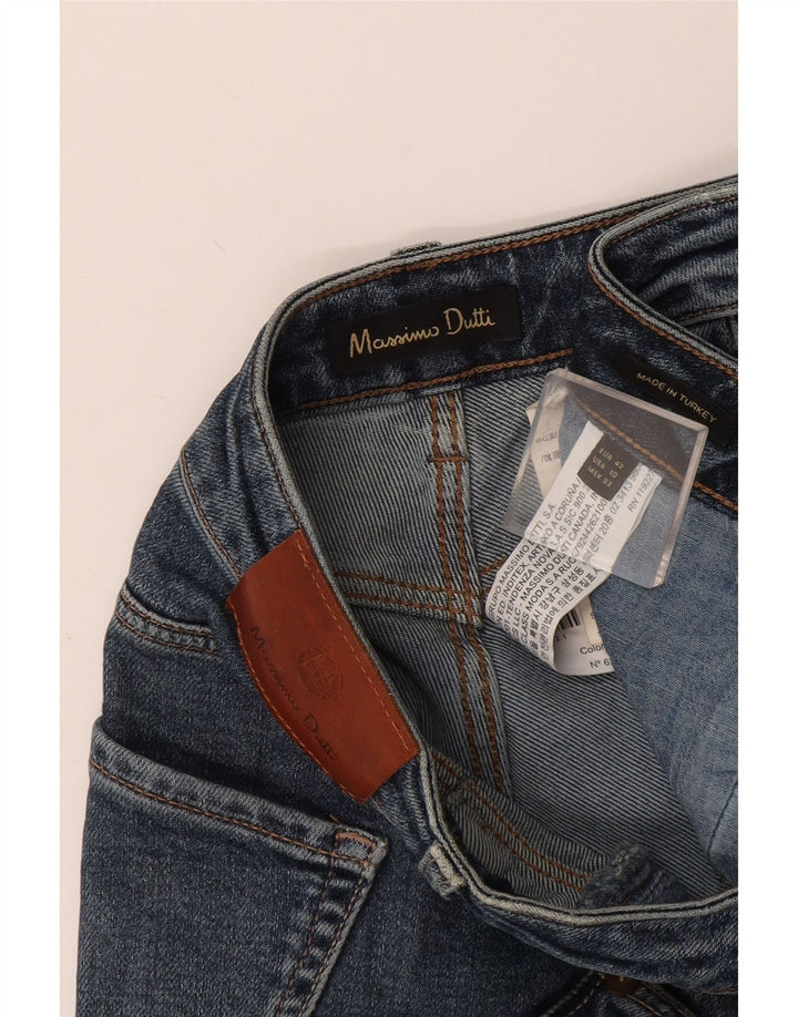 Massimo Dutti Ženske Cigarette Straight Jeans EU 42 Large W32 L27 Plave
