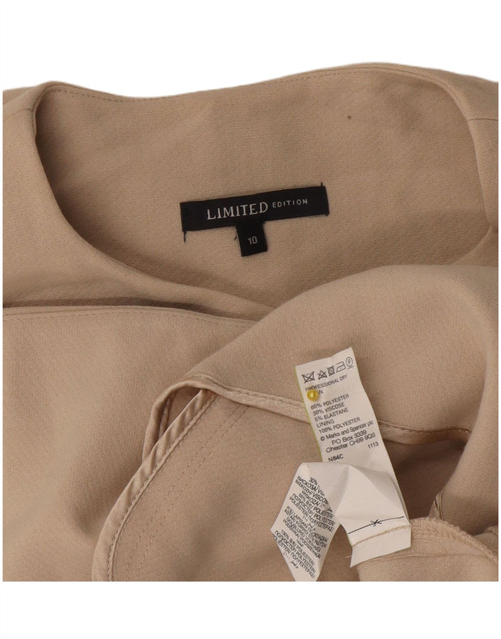 Marks & Spencer ženska duga jakna bez rukava UK 10 Small Beige