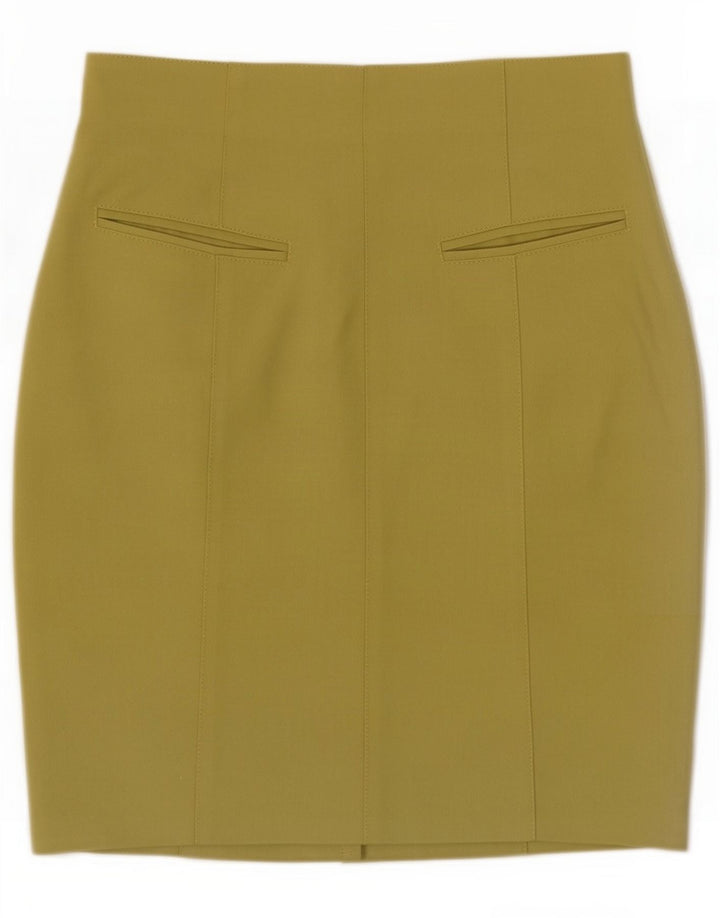 Sasch ženska mini suknja IT 44 Medium W28 zeleni poliester