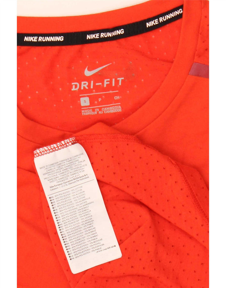 Nike Dri Fit majica kratkih rukava mala crvena poliester