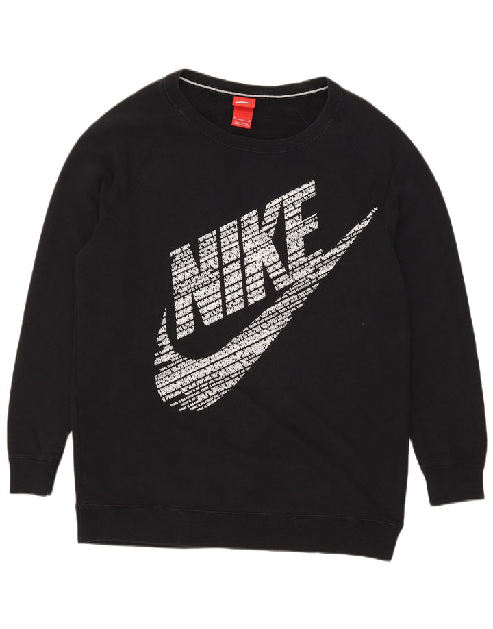 Nike muška trenirka s grafičkim motivima Srednji crni pamuk