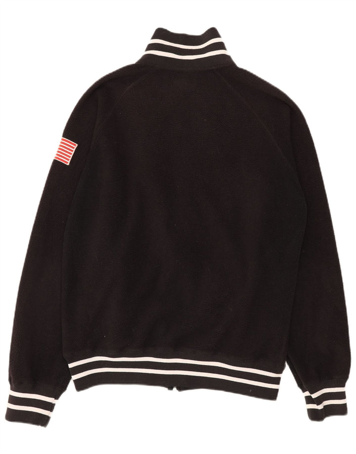 Woolrich Ženska grafička jakna od flisa UK 18 XL crni poliester