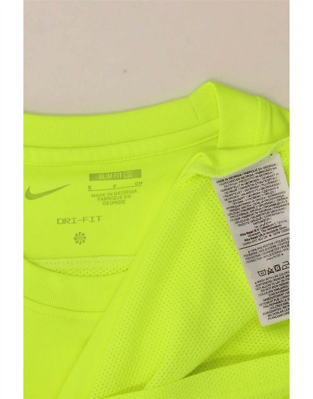 Nike Dri Fit Slim Majica kratkih rukava Mali zeleni poliester