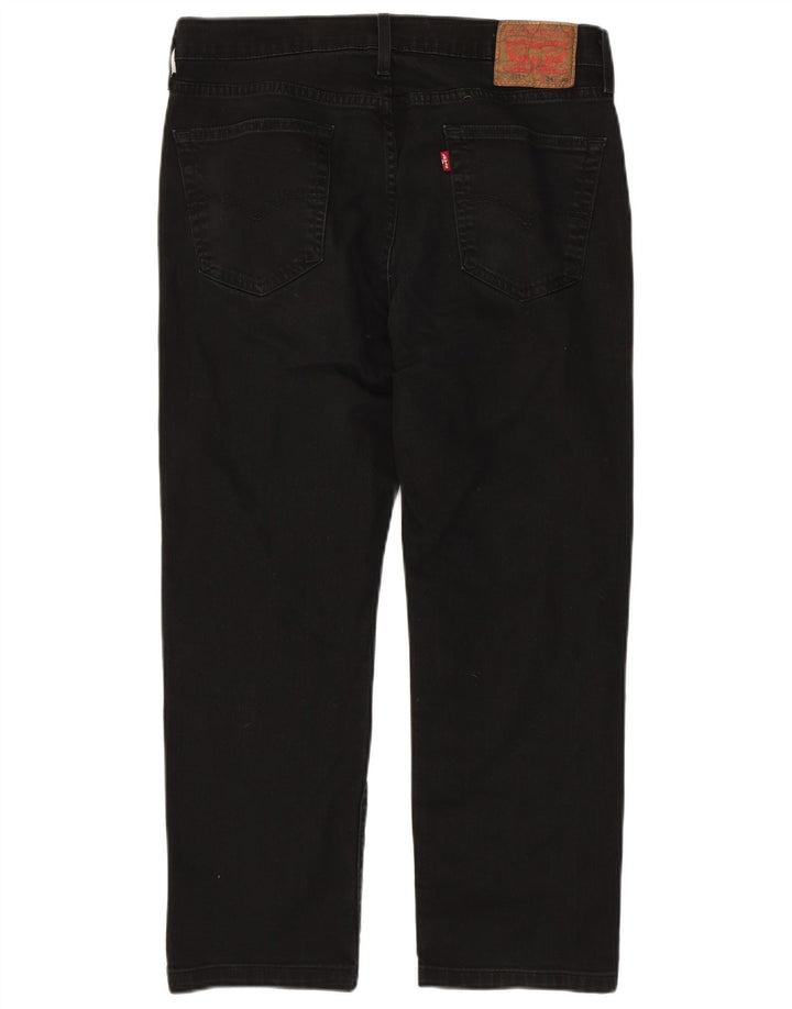 Levi's muške 514 ravne traperice W34 L27 crni pamuk