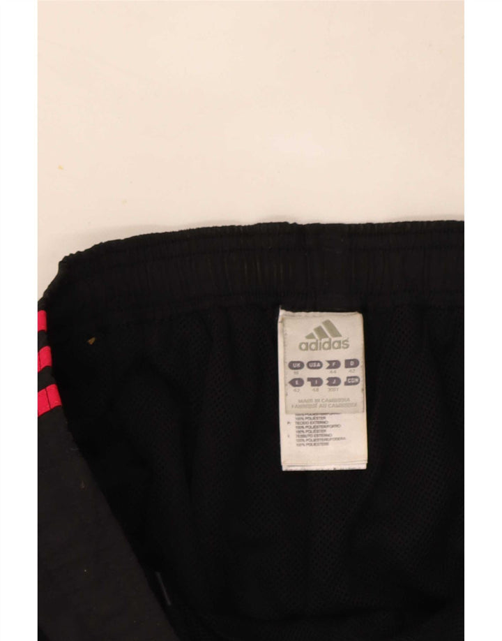 Adidas Ženske Capri Trenirke Hlače UK 16 Veliki crni poliester