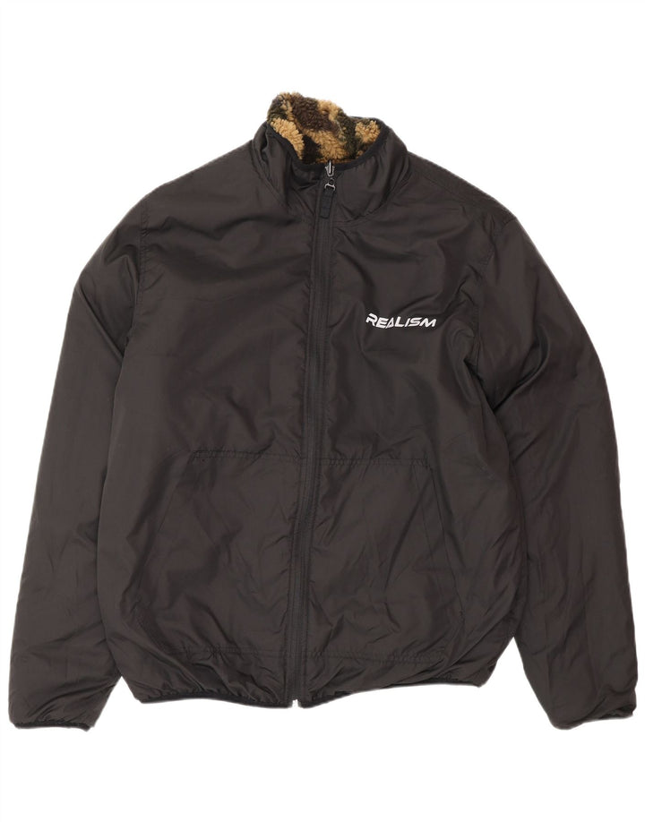 CHAPTER Muška flis dvostruka jakna UK 38 srednje kaki kamuflažna