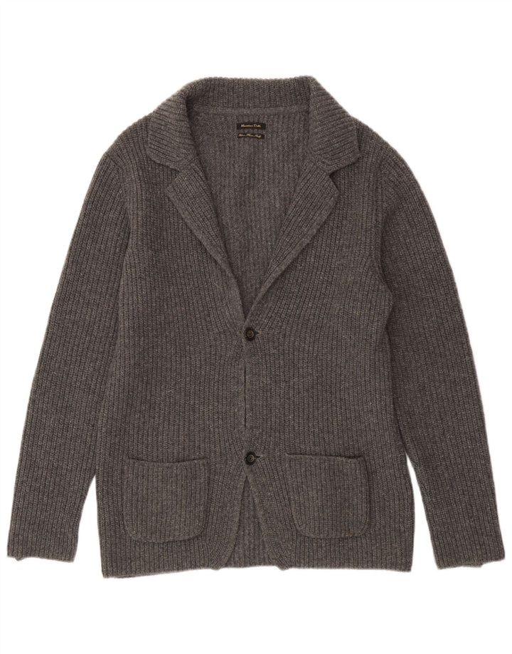 Massimo Dutti muški kardigan pulover XL sivi