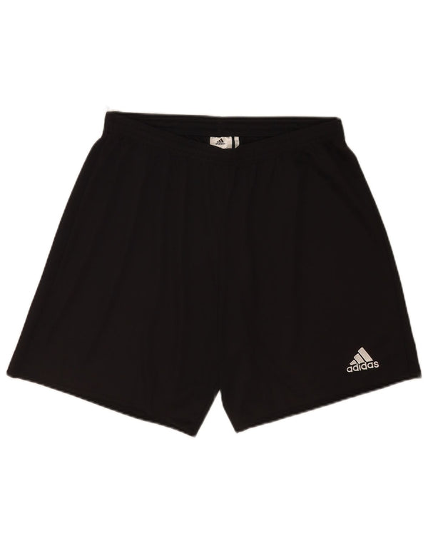 Adidas muške sportske kratke hlače Climalite, veliki crni poliester