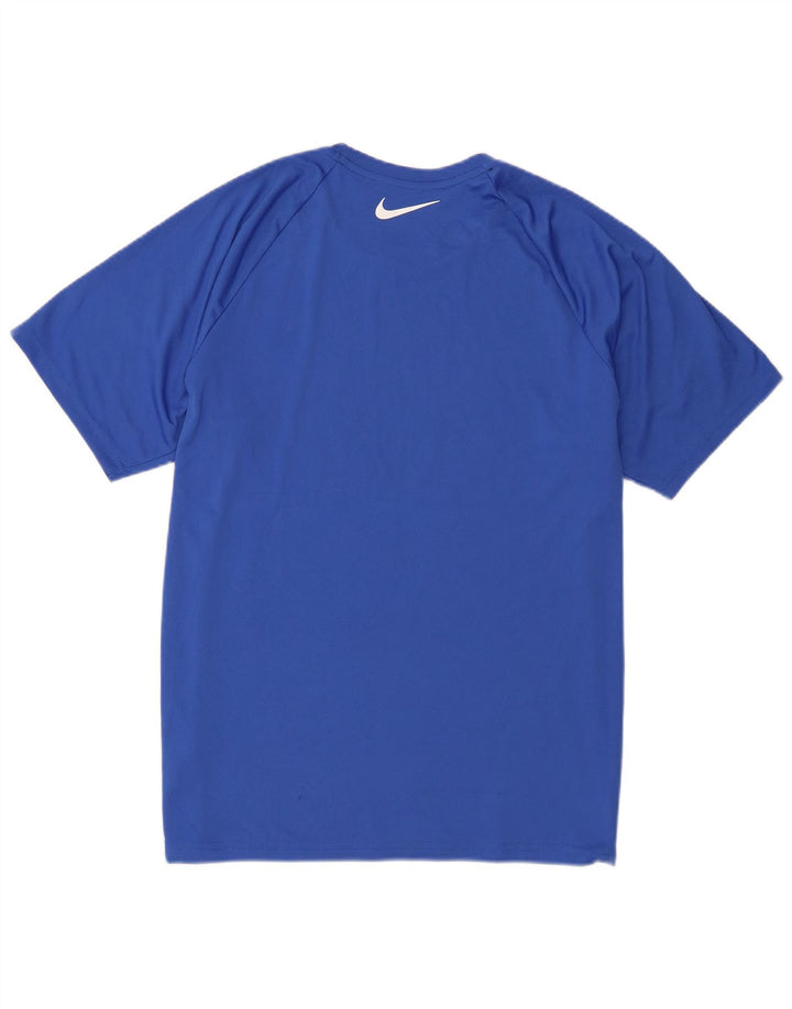 Nike Dri Fit Graphic T-Shirt Top Large Blue