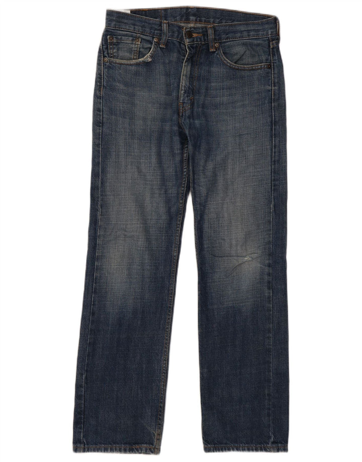 Levi's ženske ravne traperice W30 L30 tamnoplavi pamuk
