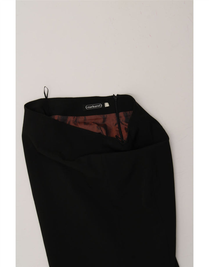 CACHAREL Womens Midi Skirt IT 40 Small W28 Black Vintage Cacharel and Second-Hand Cacharel from Messina Hembry 
