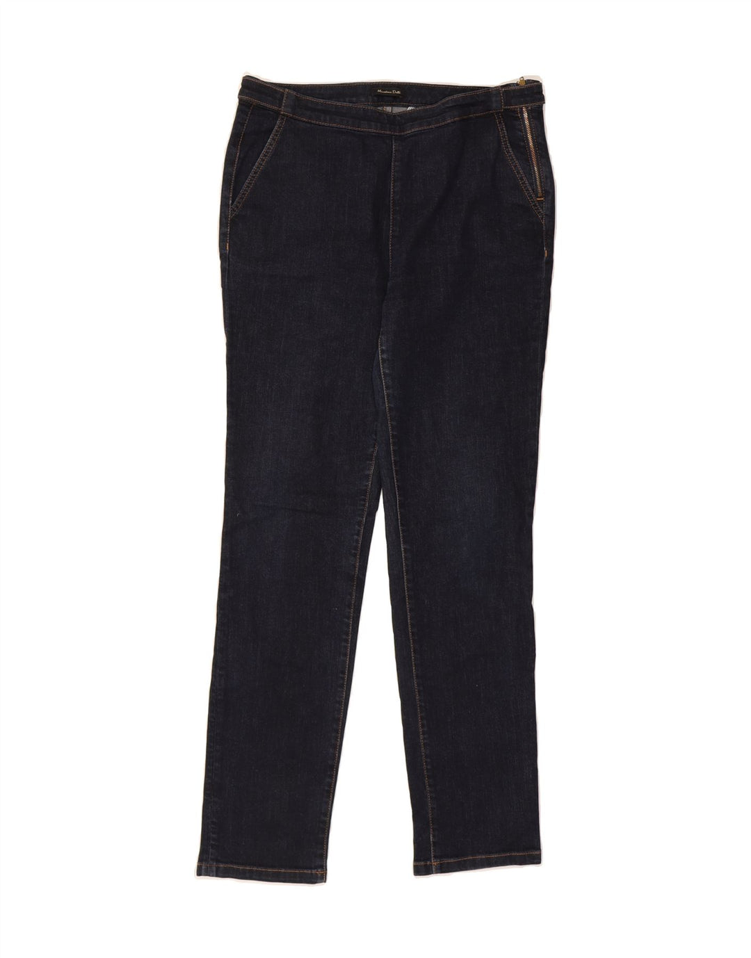 MASSIMO DUTTI Womens Slim Jeans W30 L30 Navy Blue Vintage Massimo Dutti and Second-Hand Massimo Dutti from Messina Hembry 