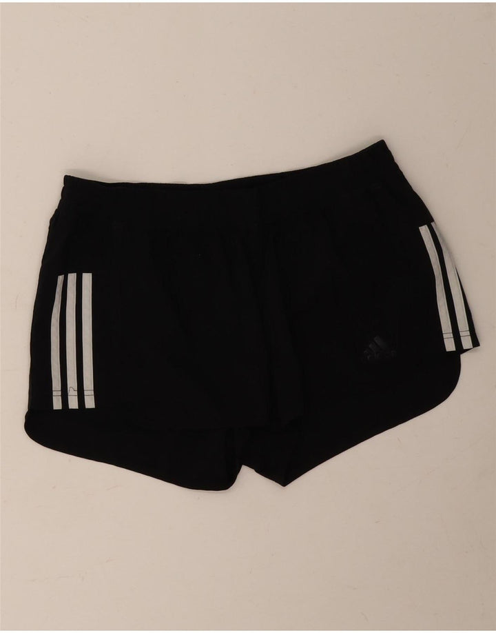 Adidas ženske sportske kratke hlače Climalite UK 12/14 Srednji crni poliester