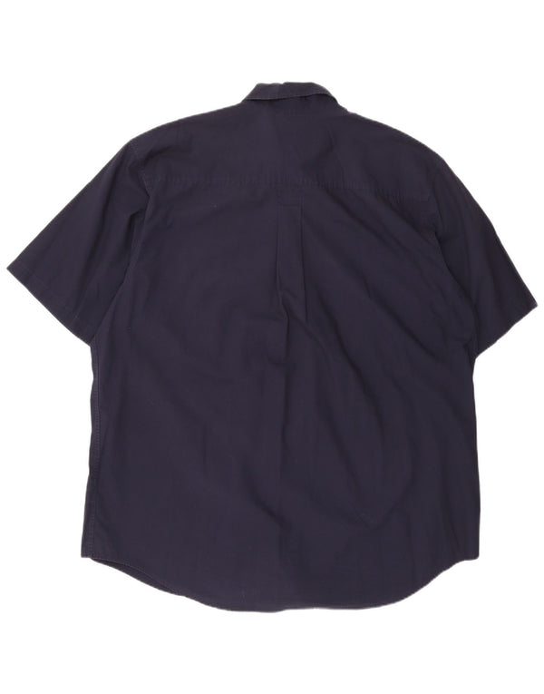 TIMBERLAND Muška košulja kratkih rukava 2XL tamnoplavi pamuk