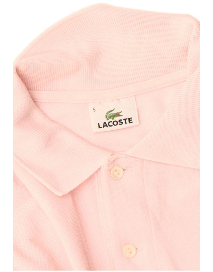 Lacoste muška polo majica veličina 5 velika ružičasta