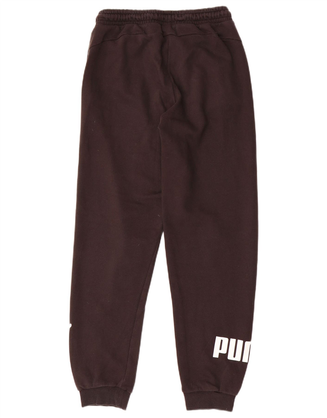 PUMA Boys Graphic Trenirka Hlače Joggers 13-14 Years Brown Poliester
