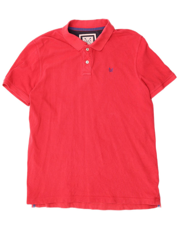 Crew Clothing Muška polo majica Velika crvena pamuk