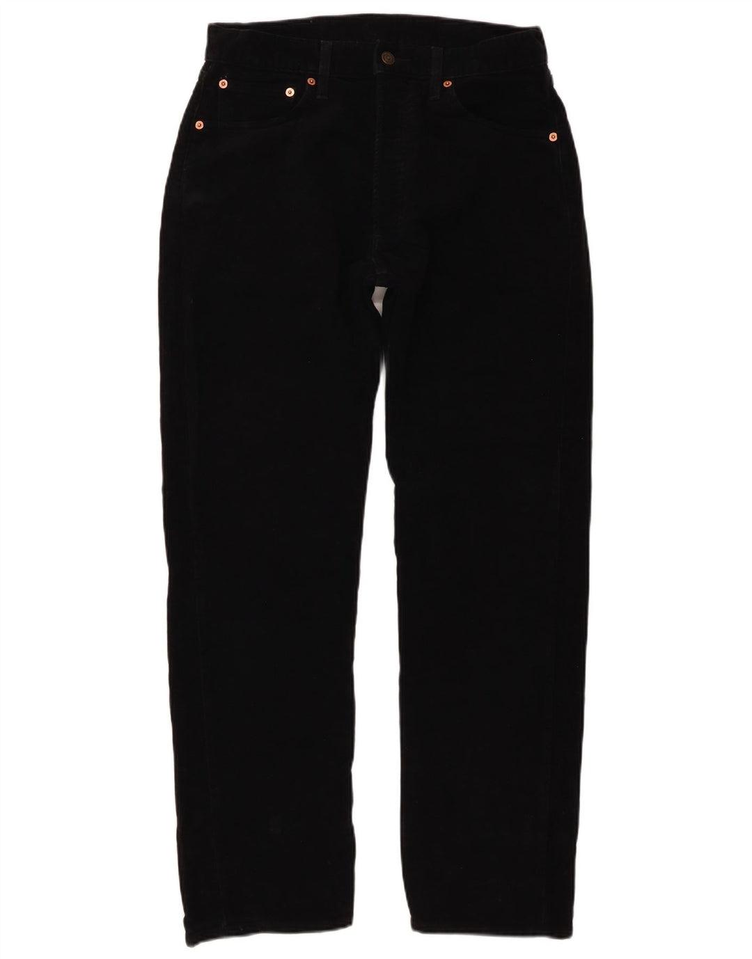 Levi's muške 551 ravne traperice W32 L30 crni pamuk