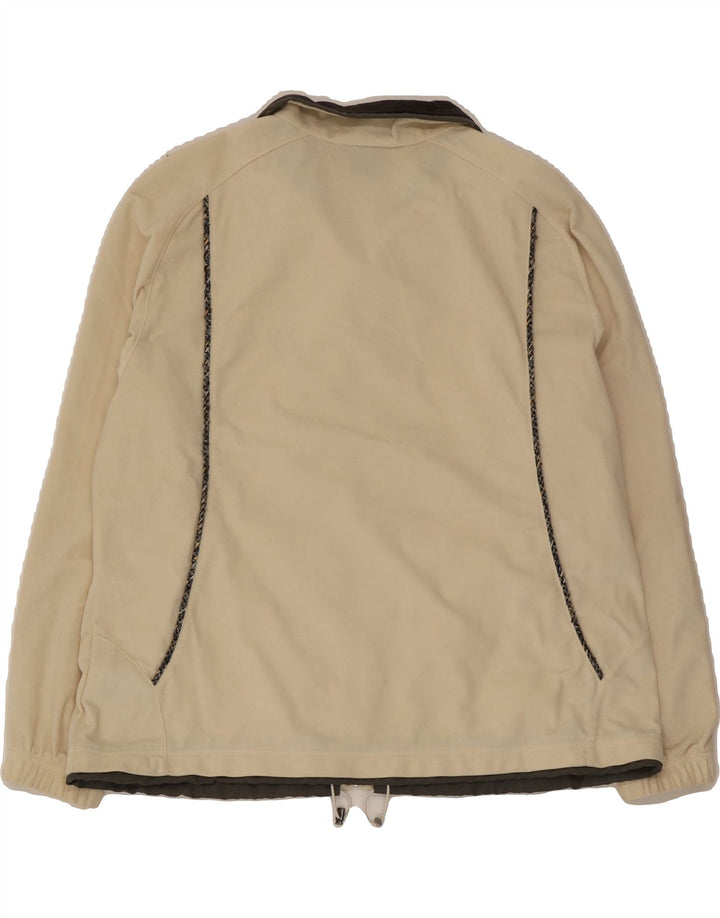 DIADORA Womens Tracksuit Top Jacket UK 20 2XL Beige Polyester Vintage Diadora and Second-Hand Diadora from Messina Hembry 