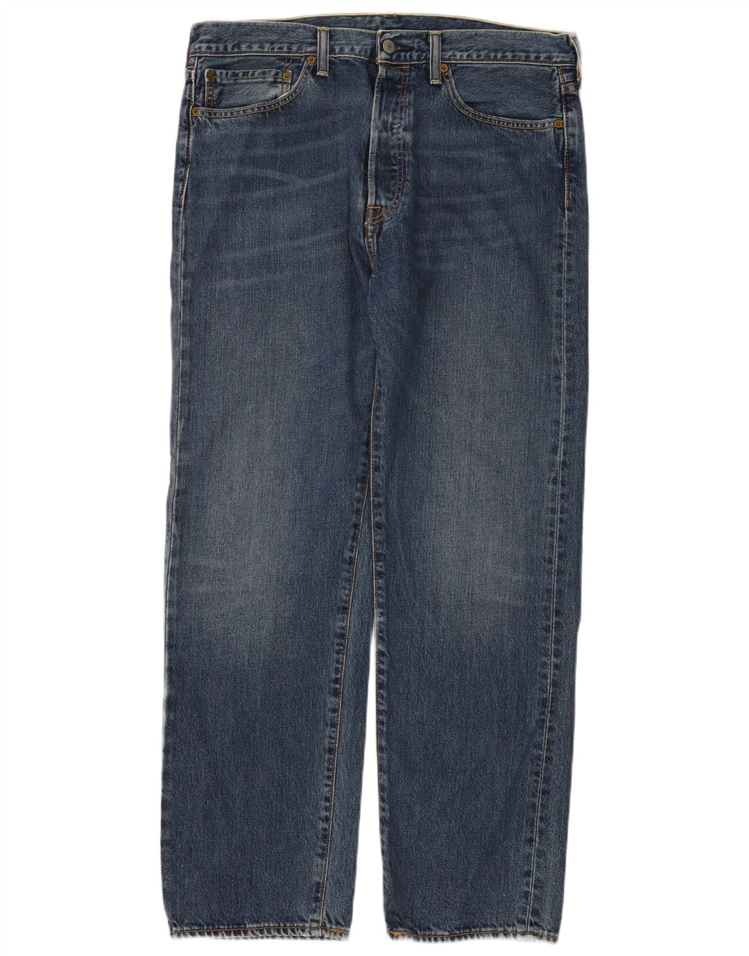 Levi's muške 562 ravne traperice W34 L32 plavi pamuk
