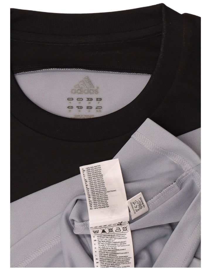 Adidas muška majica kratkih rukava Climalite Graphic, srednje siva poliester