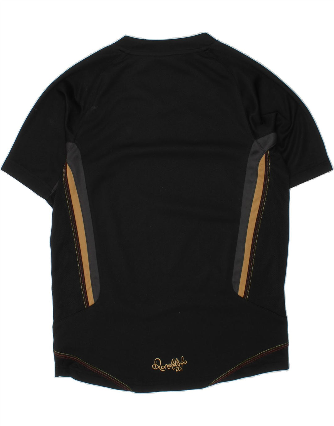 NIKE Boys T-Shirt Top 10-11 Years Medium Black Polyester Vintage Nike and Second-Hand Nike from Messina Hembry 