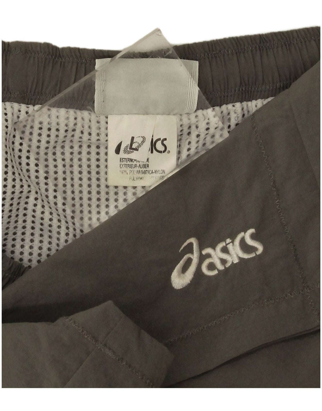 Asics muške sportske kratke hlače velike sive boje od poliamida