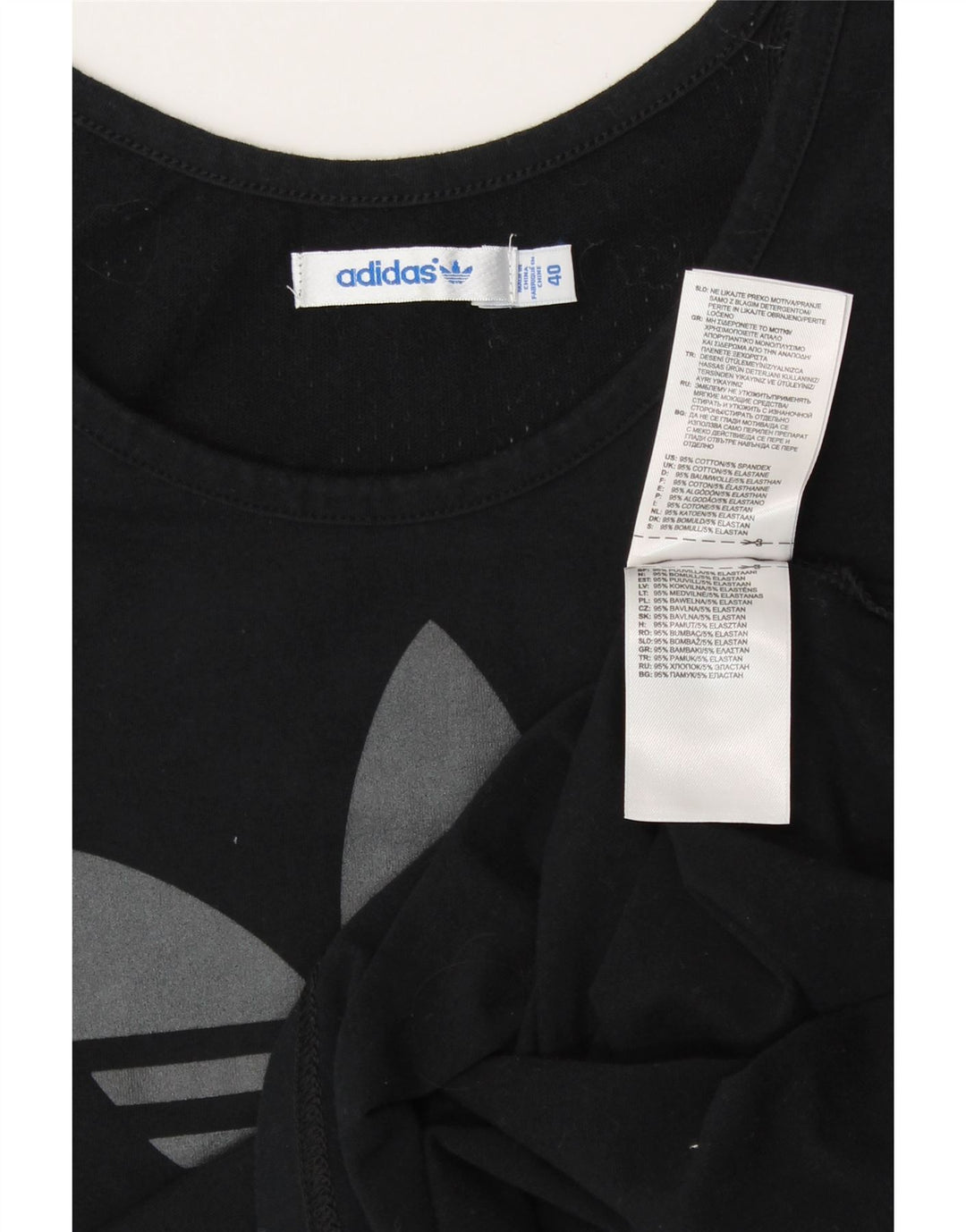 ADIDAS Ženska majica kratkih rukava IT 40 Small Black