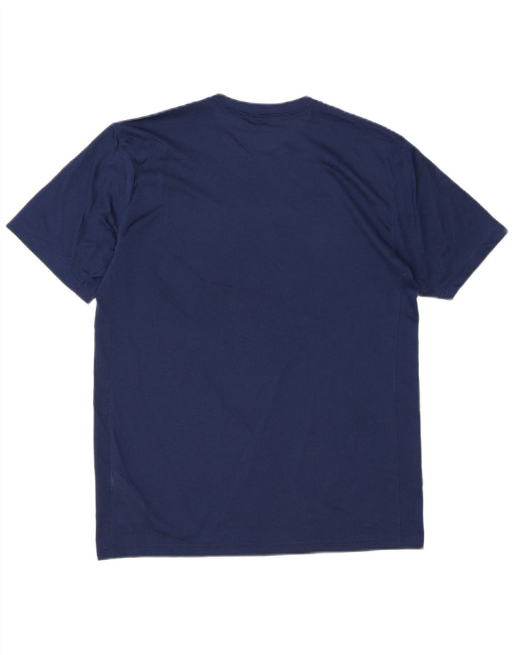 Nike Dri Fit Graphic T-Shirt majica srednji tamnoplavi poliester