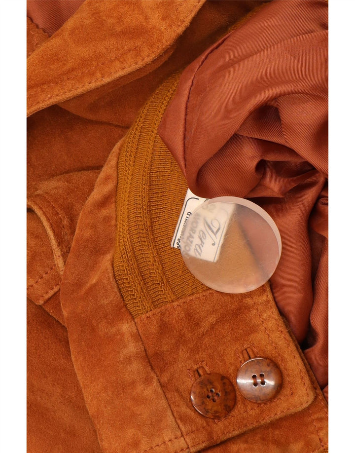 VINTAGE muška bomber jakna od brušene kože IT 52 XL bež koža