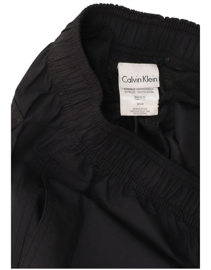 Calvin Klein muške kratke hlače za plivanje srednje veličine crni poliester
