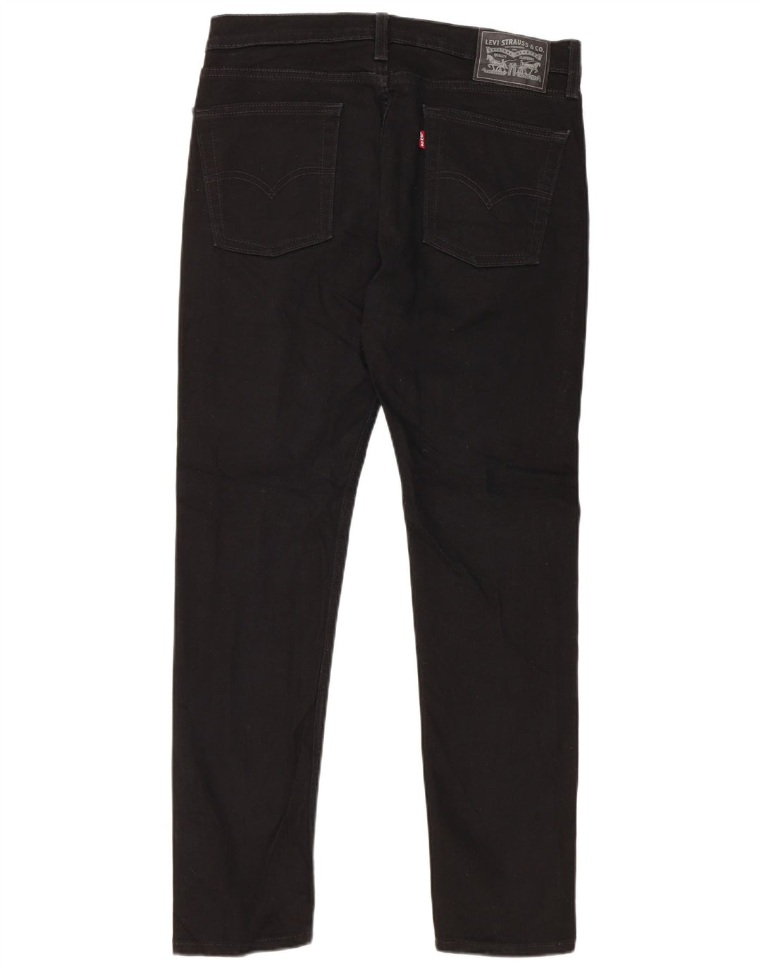 Levi's ženske uske traperice W32 L30 crni pamuk